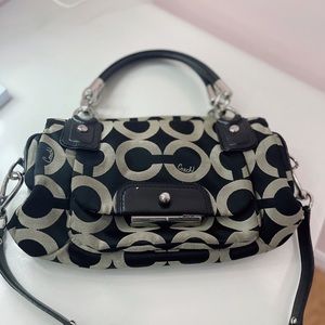 Coach Signature Satchel Crossbody Bag